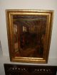 Old Oil Painting,  { Horses In Their Barn,  Is Signed,  Great Frame }. Other photo 11