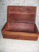 Vintage Lane Cedar Chest Jewelry Box + Key Birds & Heart Top - Salesman Sample Boxes photo 1