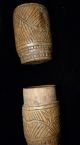 Rare Ornate Antique Hand - Carved Bamboo Betel Nut Jar Balinese Other photo 3