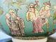 Antique Ancient Chinese Figures Painted Bowl,  19th Century. Bowls photo 9