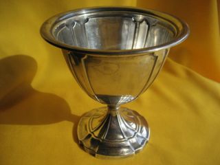 1900 ' S Antique Webster (reed & Barton) Sterling Footed Center Cup Bowl photo