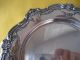 Antique Gorham Chantilly - Duchess Sterling Tidbit Tray Plate Dish - 2 Platters & Trays photo 4