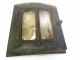 Antique Old Metal Cast Iron Mica Windowed Stamped V4 Ornate Gas Woodstove Doors Stoves photo 2