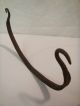 Primitive Blacksmith Forged Kettle Pot Handle Wrought Iron Hearth Caldron Swing Primitives photo 6