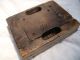 Primitive Hand Carved Printing Wood Block Antique Textile Stencil Stamp W Paint Primitives photo 7
