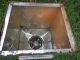 Vtg Hoosier Cabinet Tin Metal Flour Sifter Chrome 16 1/2 