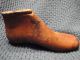 Antique Wood Shoe Last Child Size 7 Metal Heal Shoemaker Tack/nail Marks Industrial Molds photo 9