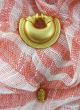 Across The Puddle Pre - Columbian 24k Gp Quimbaya Convex Nose Ring Pin Latin American photo 1