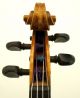 Very Good Antique French Violin,  C.  1900 Ready - To - Play Loud Deep And Full Tone String photo 5