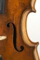 Very Good Antique French Violin,  C.  1900 Ready - To - Play Loud Deep And Full Tone String photo 7