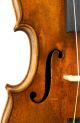 Very Good Antique French Violin,  C.  1900 Ready - To - Play Loud Deep And Full Tone String photo 8