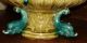 Marvelous 18th Century Minton Lg Majolica Dolphin Fish Bowl Censor ? Centerpiece Vases photo 2