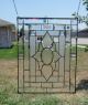 •clear Obsession• Stained Glass Panel•signed &numbered •large 26 ¼” By 20 ¼” 1940-Now photo 3
