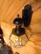 (3) Antique/vintage Top Of Line Stamped 1920 Outdoor 18hx9wx12d Flushmount Lights Chandeliers, Fixtures, Sconces photo 1