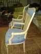 Cane Back Dining Arm Chair Vintage Country French Provincial Modern 2 Available Post-1950 photo 4
