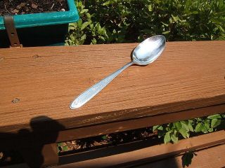 Community Oneida Grosvenor Serving Spoon Mono G Or C Lotg photo