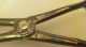 Antique/vintage Silver Plate Serving Tongs Taunton Silversmiths Italy 9.  5 