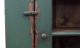 Primitive Wall Cupboard Hanging Painted Country Farmhouse Cabinet Early American Primitives photo 1