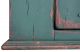Primitive Wall Cupboard Hanging Painted Country Farmhouse Cabinet Early American Primitives photo 3
