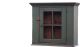 Primitive Wall Cupboard Hanging Painted Country Farmhouse Cabinet Early American Primitives photo 4