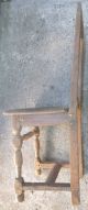 Late 1700 ' S Hand Carved Child ' S School Chair 1800-1899 photo 1