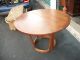Vintage 1960 ' S Fine Wood Dining Table,  With Protector + Leaf Post-1950 photo 1