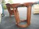 Vintage 1960 ' S Fine Wood Dining Table,  With Protector + Leaf Post-1950 photo 3