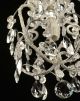Antique Crystal Chandelier Vintage Glass Light Pendant French Italian Restored Chandeliers, Fixtures, Sconces photo 3