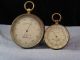 J Hicks Of London Large Brass Victorian Barometer Compensated Other photo 6