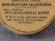 Miniature Victorian Medical Compass Chemists Box Rheumatic Fob Quack Medicine Other photo 4
