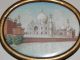 19th C.  Taj Mahal Hand Painted Miniature Awesome Other photo 1