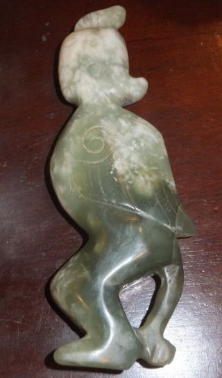 Jade Jadeite Figure With Wings And Tail photo