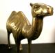 Vintage Hand Cast Made Solid Bronze Brass Statue Of A Camel 19th Century Rare Metalware photo 3