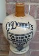 Rare O ' Donnel ' S Old Irish Whisky Belfast Ireland Whiskey Stoneware Flagon Jug Jugs photo 3