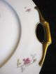 Antique Victorian Delinieres & Cie D & Co.  Limoges Charger Floral Gold 1881 - 1900 Plates & Chargers photo 9