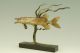 Art Deco Bronze Pike Fish By Andre Vincent Becquerel,  France 1925. Metalware photo 4