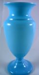 Wonderful Antique Mary Gregory Hand Painted Pale Blue Glass Vase C 1890 ' S Vases photo 1
