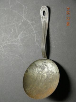 Antique 1800 ' S Metal Handle Spoon photo