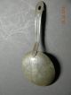 Antique 1800 ' S Metal Handle Spoon Primitives photo 3