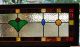 Stained Glass Window Transom - Green Tulip Panel 1940-Now photo 3