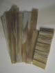 Vintage Amber Slag Stained Art Glass Window Supply Crafts 52pcs 1940-Now photo 4