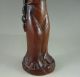 Fine Chiense Old Ox Horn Carved Lady Carving Other photo 3