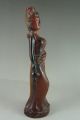 Fine Chiense Old Ox Horn Carved Lady Carving Other photo 7