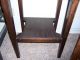 Antique Arts Crafts Mission Mahogany Side Table 28 