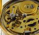 Terond Alliez & Bachelard Mint 18kt Gold Pocket Watch Repeater Enamelled Dail Victorian photo 11