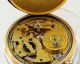 Terond Alliez & Bachelard Mint 18kt Gold Pocket Watch Repeater Enamelled Dail Victorian photo 1