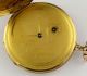 Terond Alliez & Bachelard Mint 18kt Gold Pocket Watch Repeater Enamelled Dail Victorian photo 4
