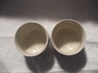 2 Japanese Or Chinese Hand Paint & Sign Tea Cup ' S With Rasied Enamel. photo