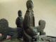 Antique Ethiopian Carved Stone King Ezana & Group,  Ex - Museum Coll ' N Deaccession African photo 5