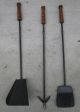 Wrought Iron Modernist Fireplace Tool Set Umanoff Luther Conover Tony Paul Mid-Century Modernism photo 3